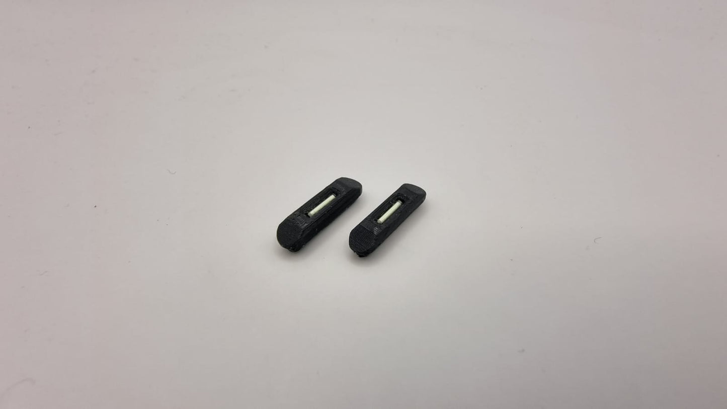 Thumb Tabs  "Tritium design" for Leatherman Arc - For the Saw and File