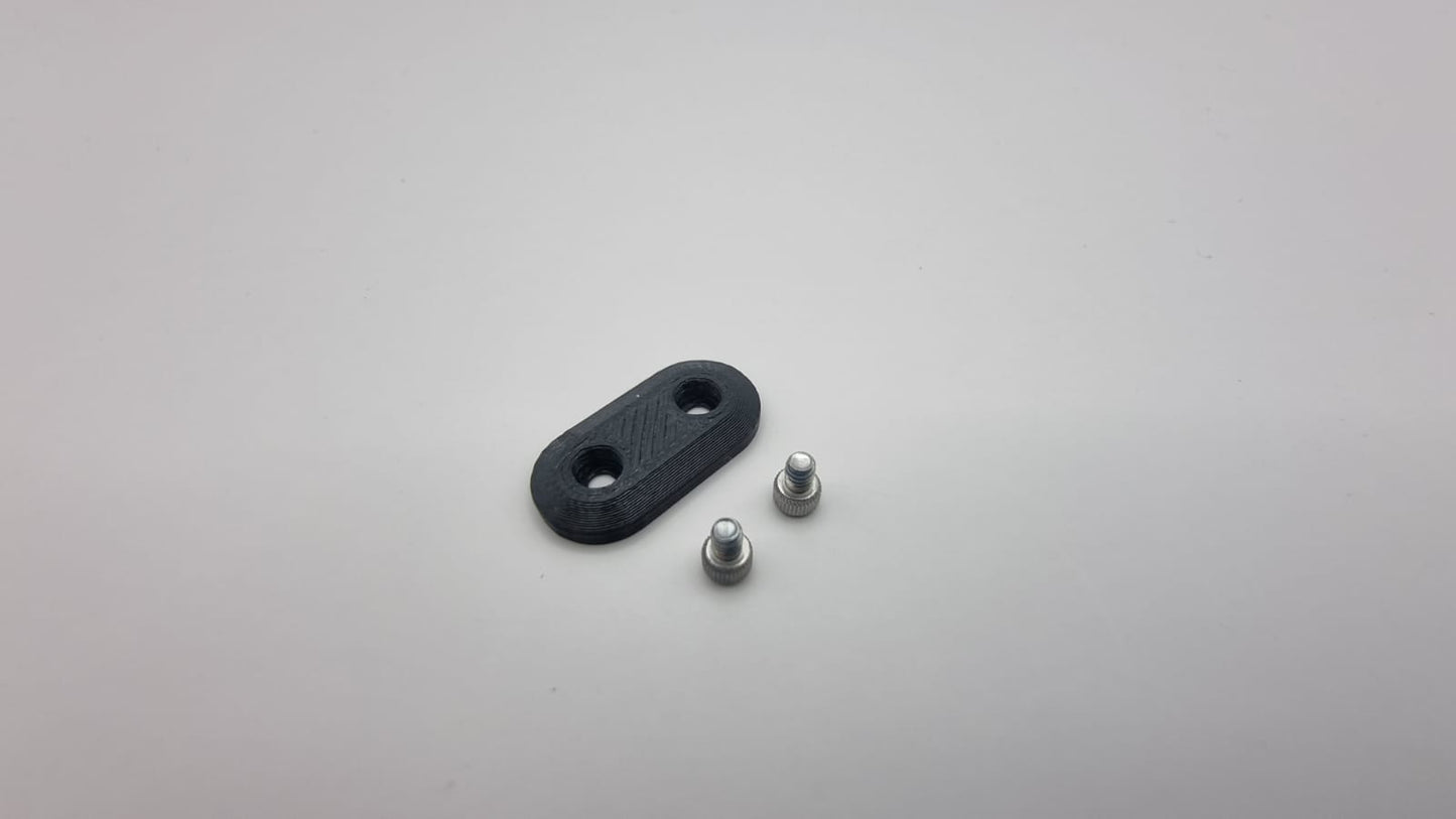 Leatherman Arc Hole Plate  - Tritium Insert - Cover The Pocket Clip Holes
