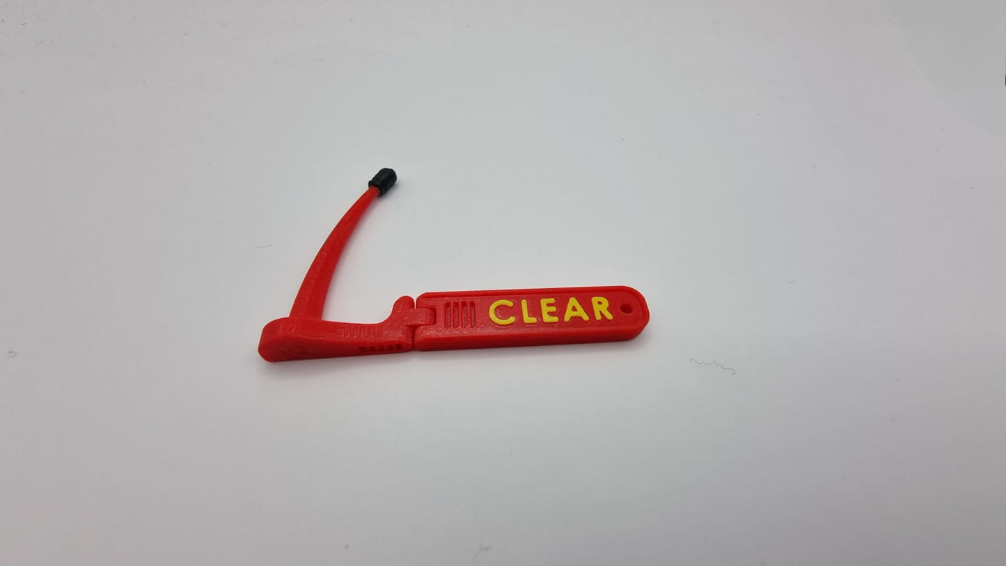 Chamber Flag, Empty Chamber Indicator, Safety Flag, Breech Flag, Hinged Design