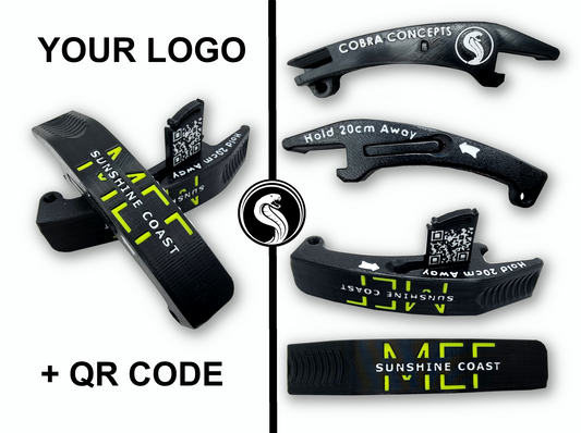 Custom Branded Bottle/Can Opener + QR Code - Promote your Business