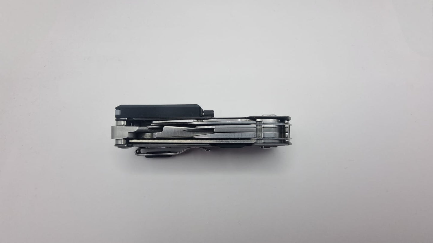 Bit Holder with Pen, Tweezers and Needle for Leatherman Arc,  FREE P2, P4 "Tritium design" - Everyone needs a Pen!