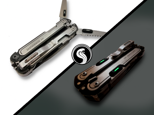 Thumb Tabs  "Tritium design" for Leatherman Arc - For the Saw and File