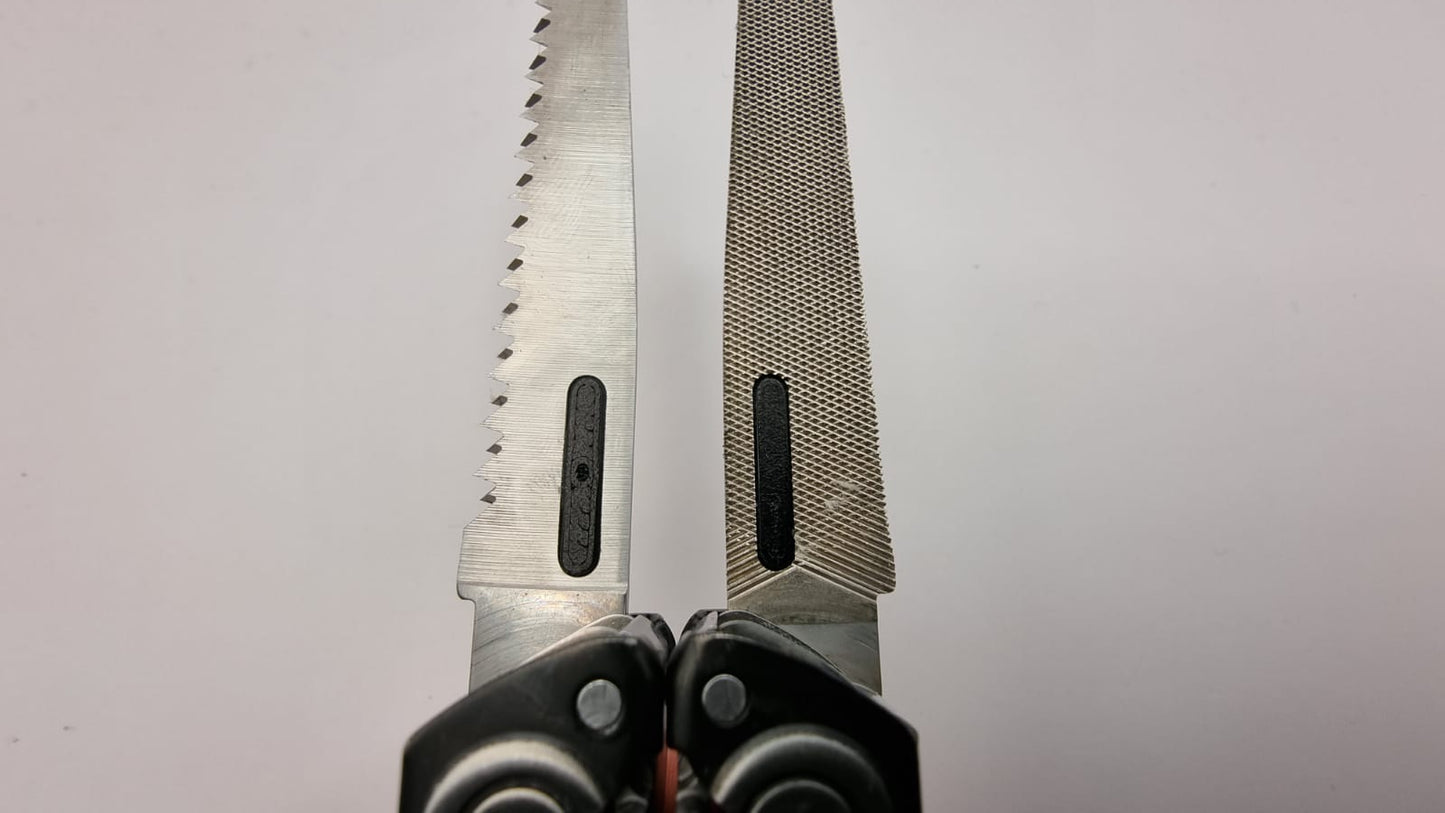 Thumb Tabs  "Tritium design" for Leatherman Arc - For the Saw and File